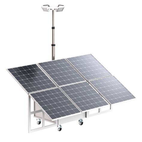 Mobile Solar Light Tower